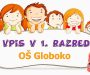 OBVESTILO – VPIS V 1. RAZRED